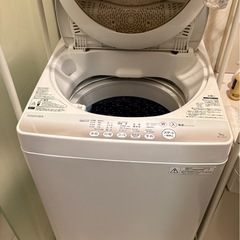 交渉中)洗濯機(TOSHIBA5kg)2015年製の画像