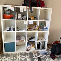 IKEA カラックス　ホワイト　4×4段　 の画像