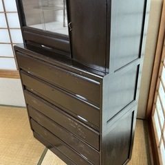昭和レトロ箪笥の画像