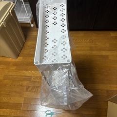 引き出しカラーボックスとスキマわごんワゴンの画像