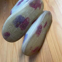 HAKKA レインブーツ　16cm スミレ柄の画像