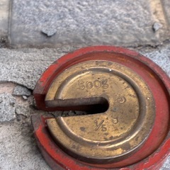 昭和レトロ　HOKUTOW 北東衝機工業 天秤はかり 上皿天秤の画像