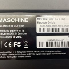 MASCHINE Maschine MK2 Black オーディオ インターフェイス 音響機材 通電OK 札幌市手稲区の画像