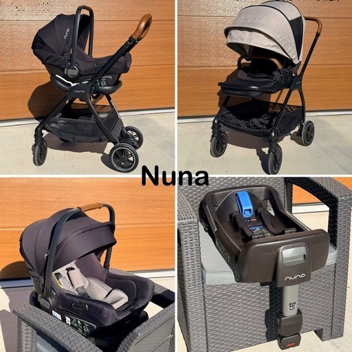 Nuna Triv pipa next n fix base ベビーカー&ベビーシート＆ベースセット（トラベルシステム対応）