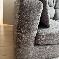 【訳あり特価】３人がけソファの画像