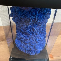 ❤️早く取りに来れる方❤️新品未開封　フラワーベア　ドジャースブルーの画像