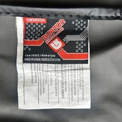 BURTONスノーボードバッグの画像