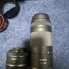 Canon EOS R8 RF50mm F1.8 STM RF75-300mm F4-5.6の画像