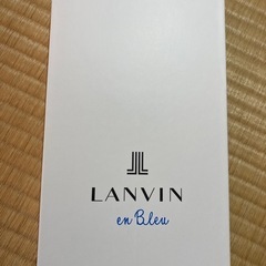 【新品未使用】LANVIN iPhone14Proケース／リボンスタンド付き✨早い者勝ち！の画像