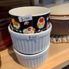 12/7まで店内全品50%OFF！！食器各100円の画像