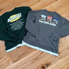 キッズ服 Tシャツ パーカー セット 160 まとめ売りの画像