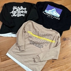 キッズ服 Tシャツ パーカー セット 160 まとめ売りの画像