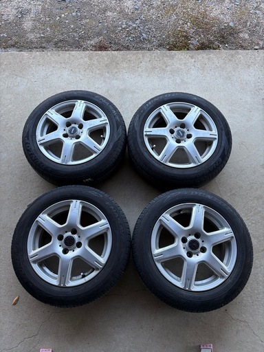 お買い得！日産キューブ　サマータイヤ4本ホイール付き