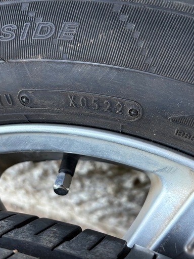 お買い得！日産キューブ　サマータイヤ4本ホイール付き