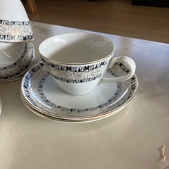 Narumi china ナルミのコーヒーカップ6セットの画像