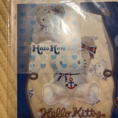 キティ　クリアファイルの画像