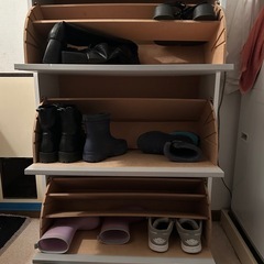 靴箱２つの画像