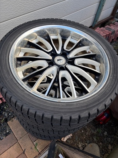 【受け渡し者決定】アルファード20系タイヤ　114.3 中古　255/40/R19