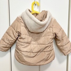 コムサイズム　リバーシブルコート　
100サイズの画像