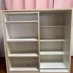 【中古】本棚　約300冊収納可能の画像