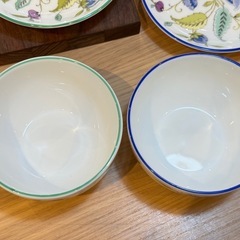 A7167【ミントン】ハドンホール ハドンホールブルー ペア ジャパニーズカップ 湯呑の画像