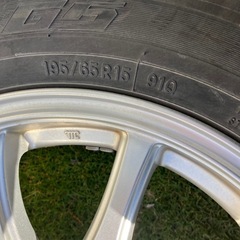 スタッドレスタイヤ　4本　195/65R15　の画像