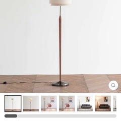 【お譲り先決まりました】フロアライトの画像