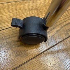 メタルラック 4段／幅59×高124×奥行34／キャスター付き／美品／上前津の画像