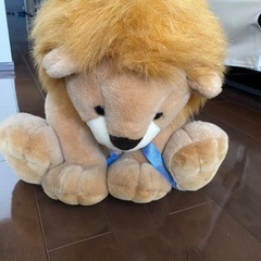 プジョー　ライオンぬいぐるみの画像