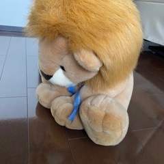 プジョー　ライオンぬいぐるみの画像