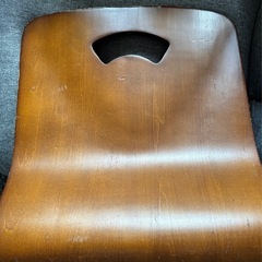 ウッド 座椅子の画像