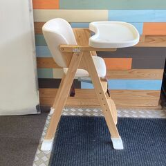 店頭引き渡し 中古 KATOJI カトージ 木製ハイチェア 子供用チェア 家具の画像