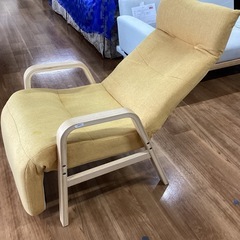 リラックスチェア（リクライニング機能付き）【町田市再生家具】252483の画像