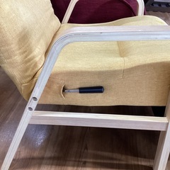 リラックスチェア（リクライニング機能付き）【町田市再生家具】252483の画像