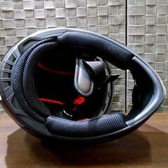 MOTORHEAD フルフェイスヘルメット MH52-202-A2401 58-59cm（フリーサイズ）メタリックブラック モーターヘッド 2りんかん 札幌市 新道東店の画像