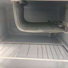 Haier ハイアール 85L 2ドア冷凍冷蔵庫 BR-85A ホワイト 2021年製 小型 一人暮らし 省エネ　【糸島市内 送料無料】251129-2の画像