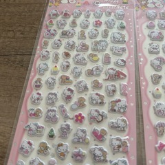 キティちゃんクッションシールの画像