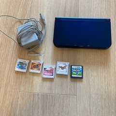 【お取引決定しました】new3DSLL〈ニンテンドー〉＋おまけソフト5個の画像