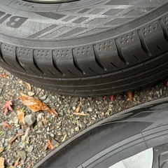 50系プリウス後期　純正ホイール　タイヤは2024年製の画像