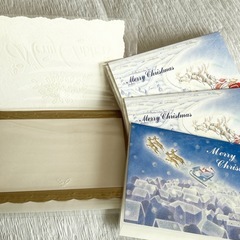 クリスマスカード　４枚　無料の画像