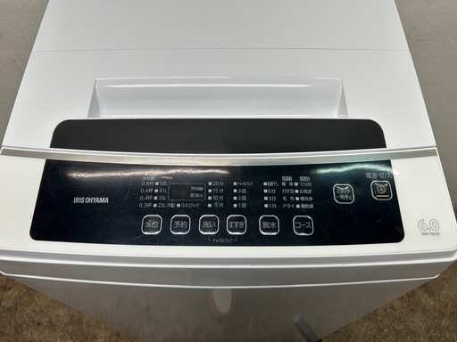 アイリスオーヤマ　全自動洗濯機　IAW-T602E 2021年製
