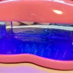 ハート型　ネイルドライヤー（LEDライト）の画像