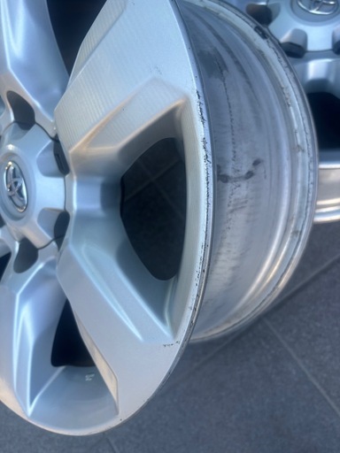 ランドクルーザープラド150 中期　ホイール ランドクルーザープラド中期 純正ホイール