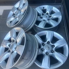 150系ランドクルーザープラド中期　純正ホイール の画像