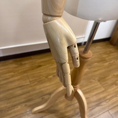 男性用トルソー／可動腕付き／木製スタンド／美品／上前津
の画像