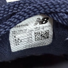 New Balance スニーカー（中古）の画像