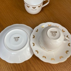 ヴィンテージ 森英恵　カップソーサー2客セットの画像
