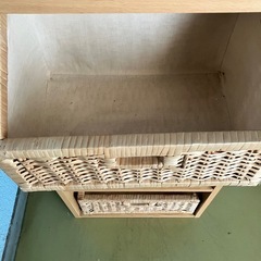 カラーボックス(カゴ付き)の画像