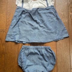 70〜80cm 西松屋 Tシャツ ブルマセットの画像