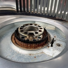 11/30最終値下げ　ニッセイ　KC-S24P 開放式石油ストーブ　シャインシルバー　2006年　の画像